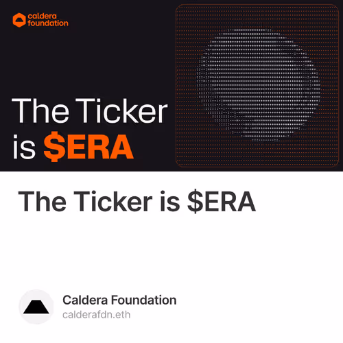 The Ticker is $ERA
