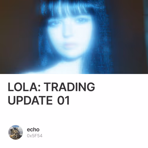 LOLA: TRADING UPDATE 01