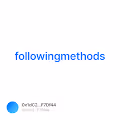 followingmethods