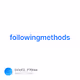 followingmethods
