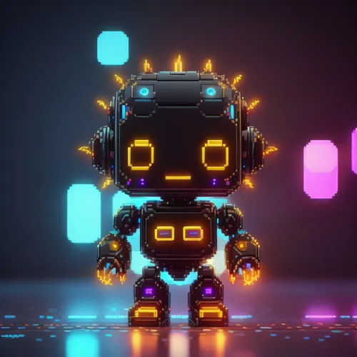 Pixel Robot On OP 14