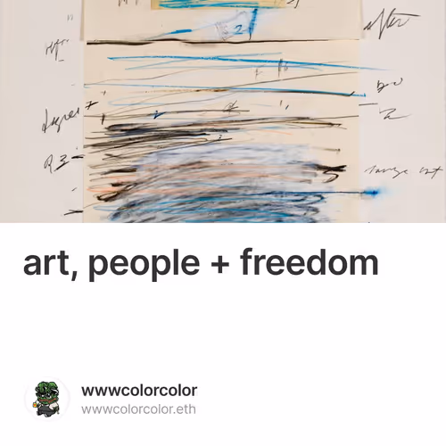 art, people + freedom
