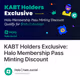 KABT Holders Exclusive: Halo Membership Pass Minting Discount