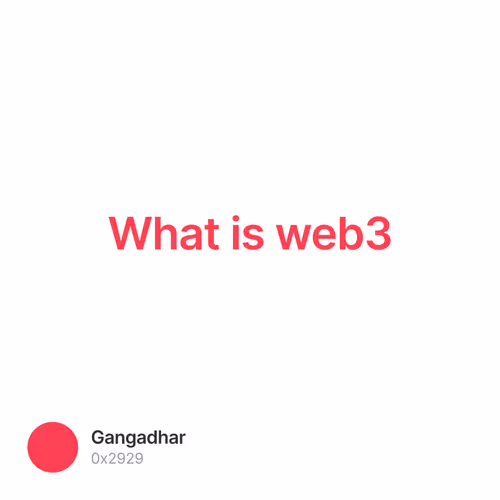 What is web3