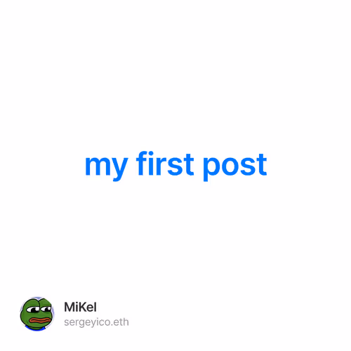 my first post V4
