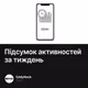 Підсумок активностей за тиждень