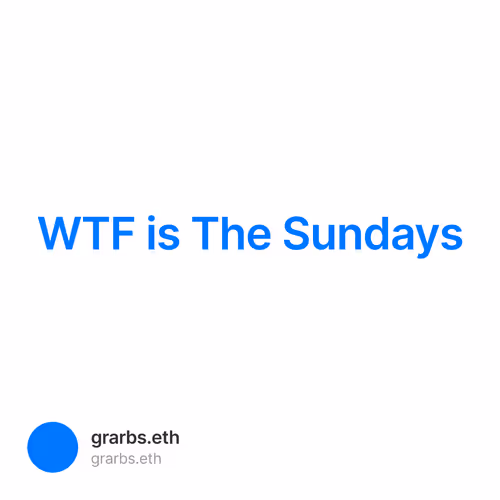 WTF is The Sundays