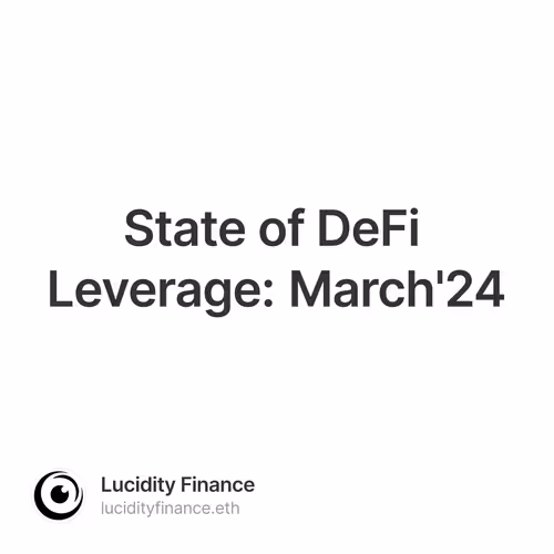 State of DeFi Leverage: March'24