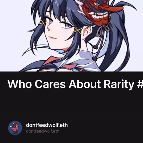 Who Cares About Rarity #