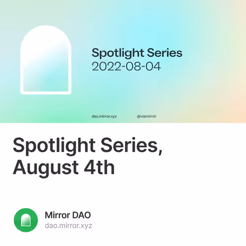 Spotlight Series August 4th