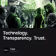 Technology. Transparency. Trust.