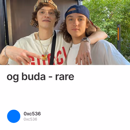 og buda - rare