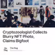 Cryptozoologist Collects Blurry NFT Photo, Claims Bigfoot