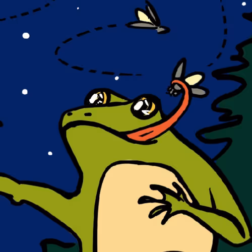 frogs and mushrooms