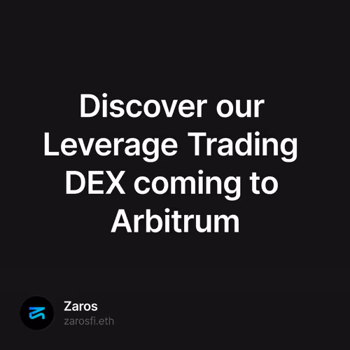 Discover our Leverage Trading DEX coming to Arbitrum