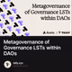 Metagovernance of Governance LSTs within DAOs