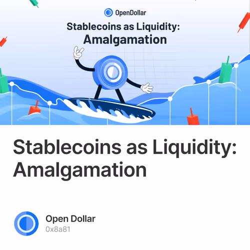 Stablecoins as Liquidity: Amalgamation