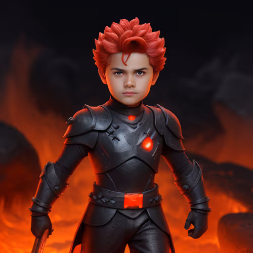 Dark Lava Boy