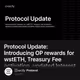 Protocol Update: Introducing OP rewards for wstETH, Treasury Fee activation, updated Inter