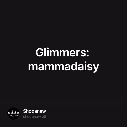 Glimmers: mammadaisy