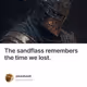 The sandflass remembers the time we lost.