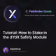 Tutorial How to Stake in the dYdX Safety Module
