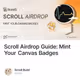 Scroll Airdrop Guide: Mint Your Canvas Badges