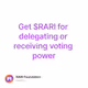 Get $RARI for delegating or receiving voting power