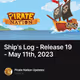 Ship's Log - Release 19 - May 11th, 2023