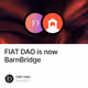 FIAT DAO is now BarnBridge
