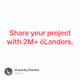Share your project with 2M+ ōLanders.