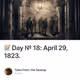 📝 Day № 18: April 29, 1823.