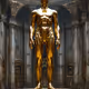 Golden statue