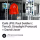 Café JPG: Paul Seidler (Terra0, Straylight Protocol) + David Lisser