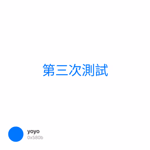 第三次測試