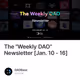 The "Weekly DAO" Newsletter [Jan. 10 - 16]