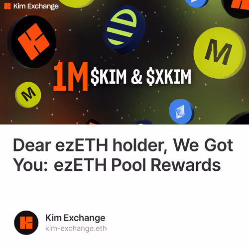 Dear ezETH holder, We Got You: ezETH Pool Rewards