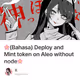 🌸(Bahasa) Deploy and Mint token on Aleo without node🌸