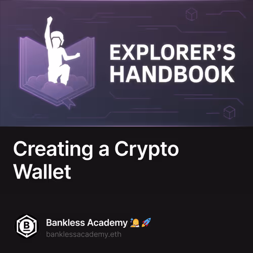Creating a Crypto Wallet