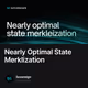 Nearly Optimal State Merklization