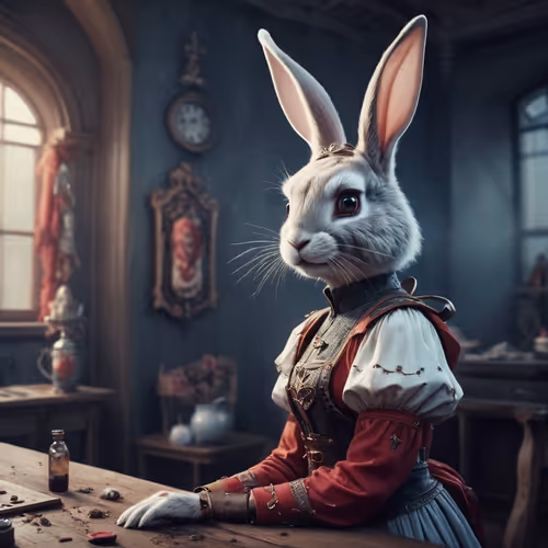 lady rabbit