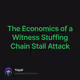 The Economics of a Witness Stuffing Chain Stall Attack