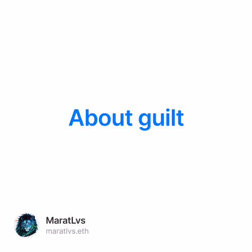 About guilt