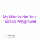 My Mind Is Not Your Silicon Playground