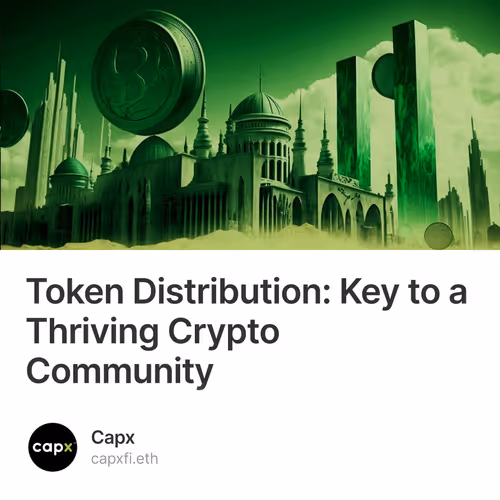 Token Distribution: Key to a Thriving Crypto Community