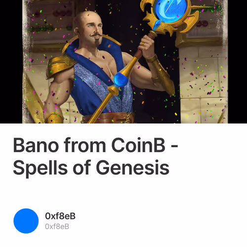 Bano from CoinB - Spells of Genesis