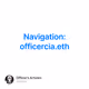 Navigation: officercia.eth