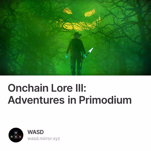 Onchain Lore III: Adventures in Primodium