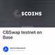CBSwap testnet on Base