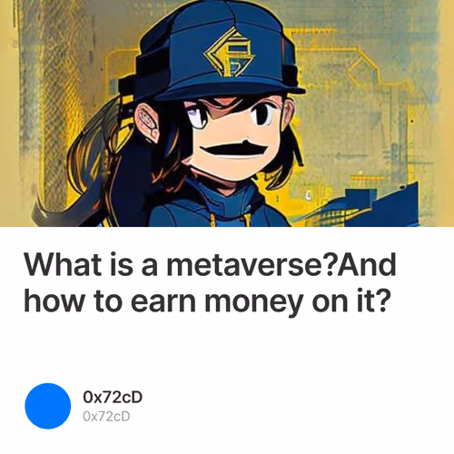 What is a metaverse?And how to earn money on it?